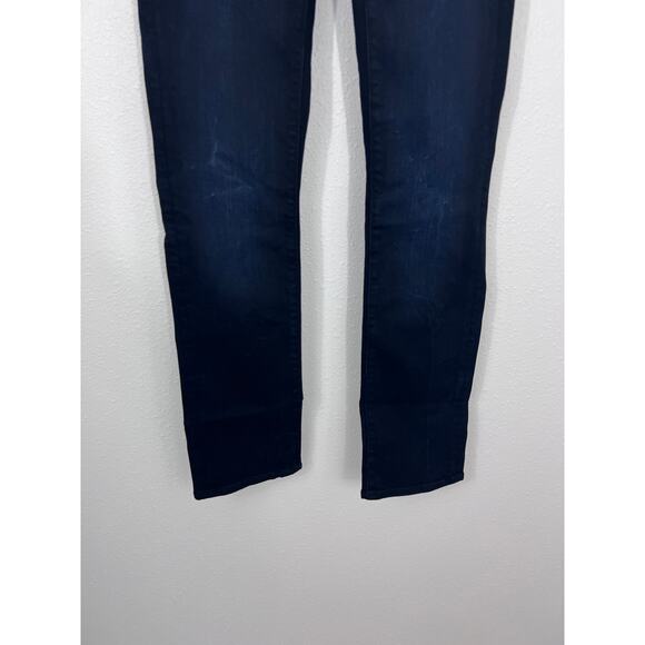 G-Star RAW Midge Mid Rise Straight Jeans W24 L30 Dark Wash NWT - Picture 2 of 8